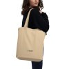 tote bag - "may you be" in ocean - Image 5