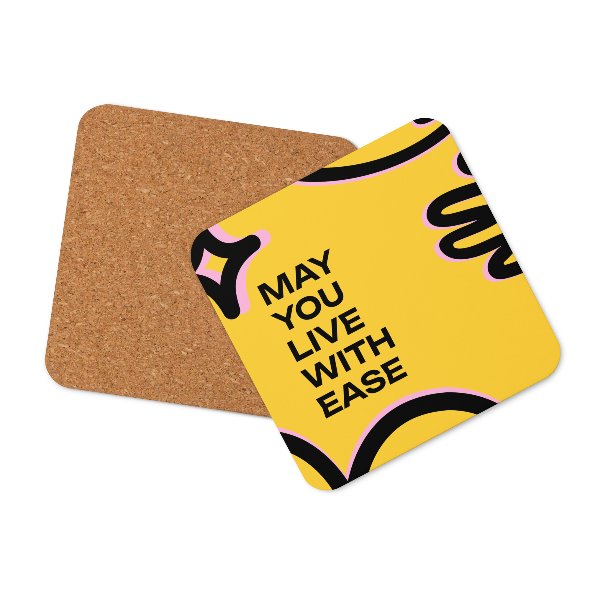 coaster - "may you live with ease"